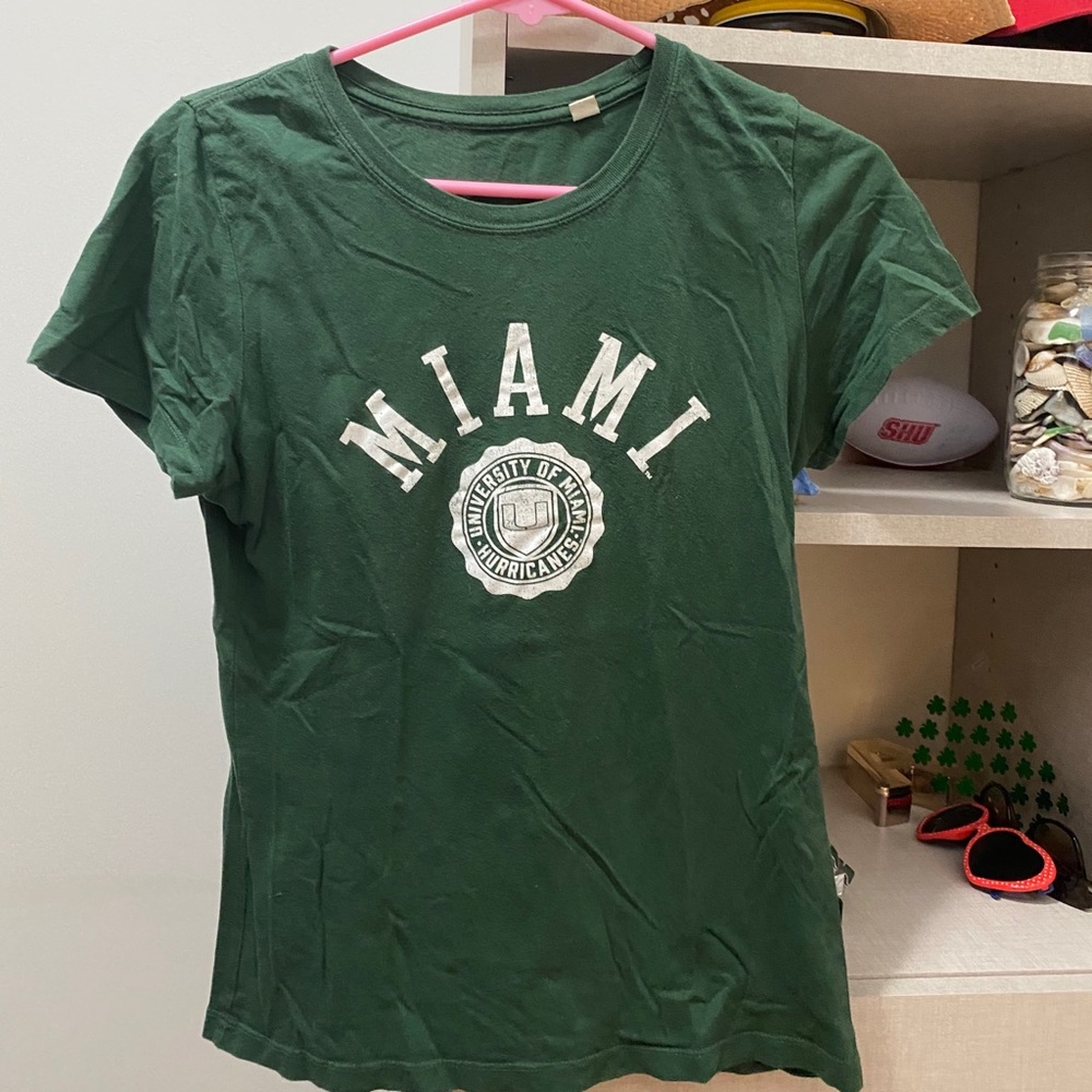 University of Miami T shirt